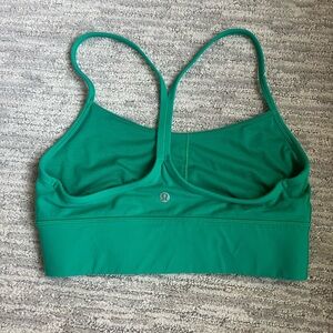 Lululemon Green Flow Y Sports Bra Size 8